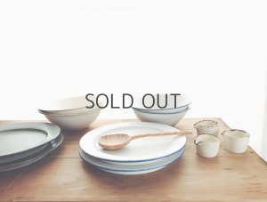 画像7: 町田裕也/リム皿6寸（青ふち）