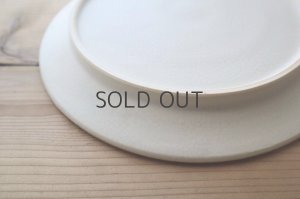 画像6: 町田裕也/リム皿6寸（ひび）