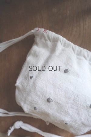 画像5: conocone/豆大福巾着 no.2