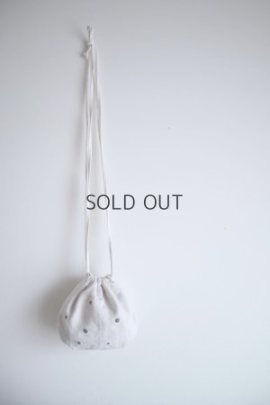 画像5: conocone/豆大福巾着 no.1