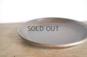 画像4: ネギシ製陶/ 6寸平皿（ブラウン)