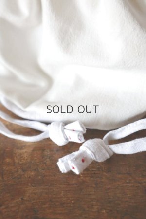 画像4: conocone/アンティークリネン巾着袋