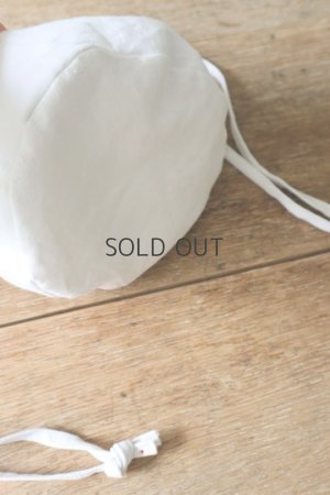 画像9: conocone/アンティークリネンはぎれ巾着