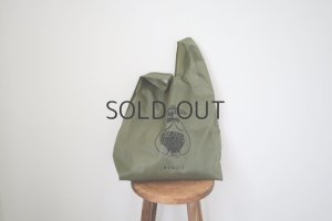 画像1: LOGO BAG(GREEN )