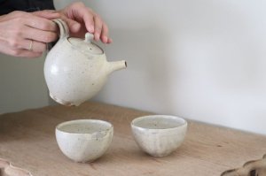 画像8: ●中村恵子/丸くみだし(粉引)