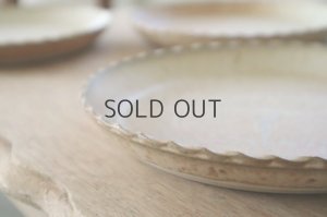 画像5: ネギシ製陶/縁取り皿 6寸（bran)