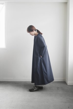 画像2: 【ご予約】smock onepiece / navy