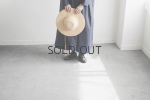 画像1: 【ご予約】smock onepiece / navy