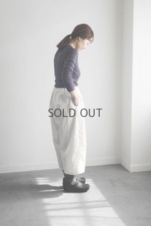 画像2: 【ご予約】cotton pants / ecru