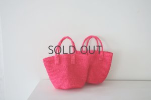 画像1: kago bag  pink