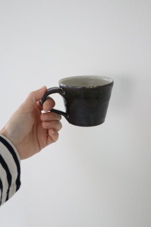 画像2: ●中村恵子/マグカップ(黒)