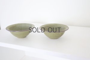 画像4: ●中村恵子/ふち有ボウル(深緑)