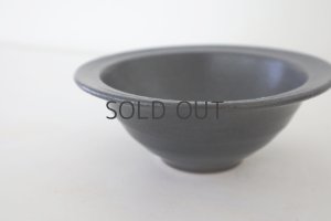 画像2: ●中村恵子/ふち有ボウル(黒)