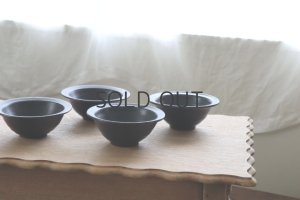 画像3: ●中村恵子/ふち有ボウル(黒)