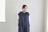 iotto / frill salopette  denim