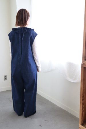 画像9: iotto / frill salopette  denim