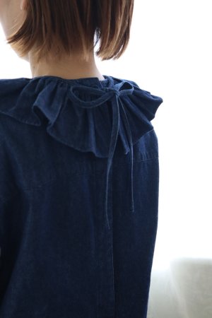 画像10: iotto / frill salopette  denim