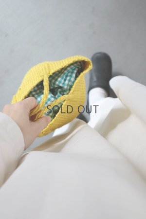画像5: kago bag  yellow