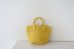 画像1: kago bag  yellow (1)