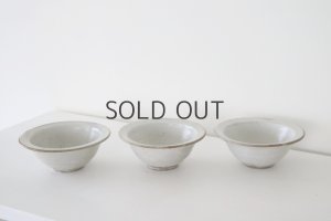 画像1: ●中村恵子/ふち有ボウル(粉引)