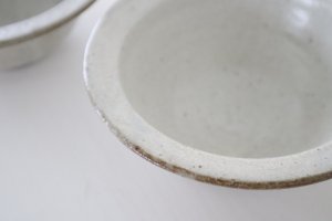 画像2: ●中村恵子/ふち有ボウル(粉引)