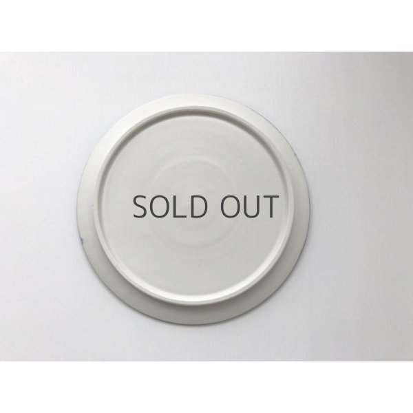 画像5: 町田裕也/リム皿6寸（青ふち） (5)