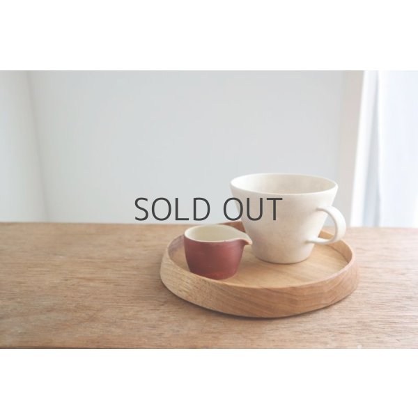 画像7: 町田裕也/ミルクピッチャー（赤茶色） (7)