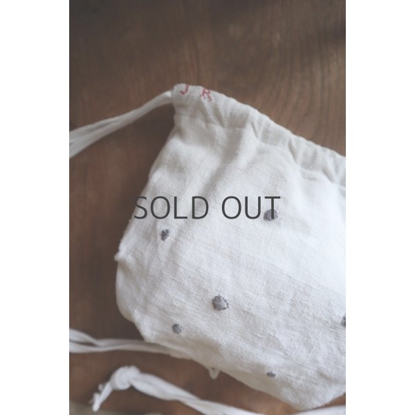 画像5: conocone/豆大福巾着 no.2 (5)