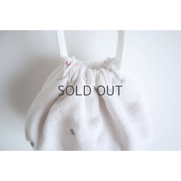 画像3: conocone/豆大福巾着 no.2 (3)