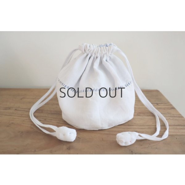 画像6: conocone/刺繍の巾着  (6)