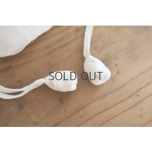 画像5: conocone/刺繍の巾着  (5)