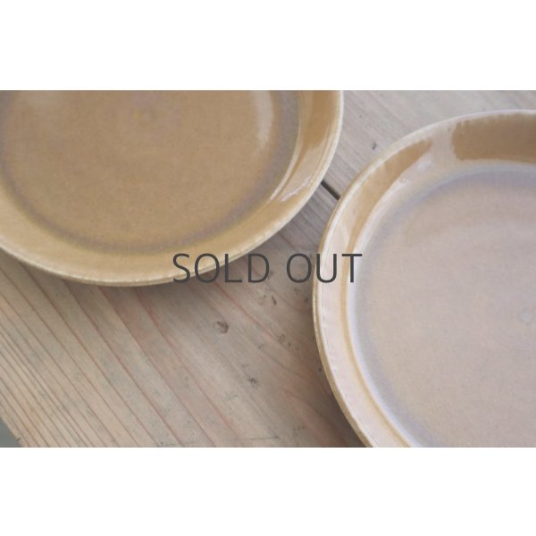 画像5: ネギシ製陶/ 7寸平皿（アンバー) (5)