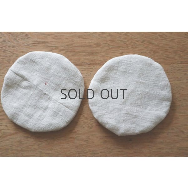 画像3: conocone/アンティークリネンコースター (3)