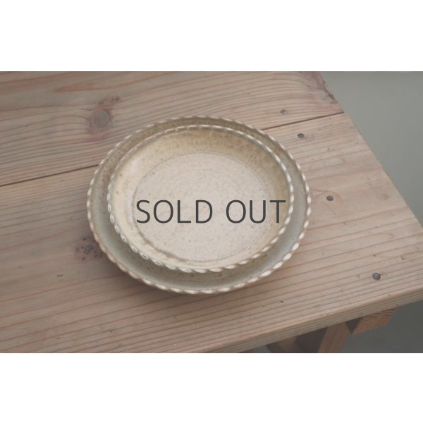 画像6: ネギシ製陶/縁取り皿 6寸（bran) (6)