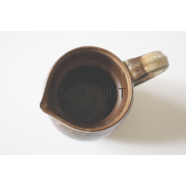 画像5: ネギシ製陶/ ピッチャー（ブラウン) (5)