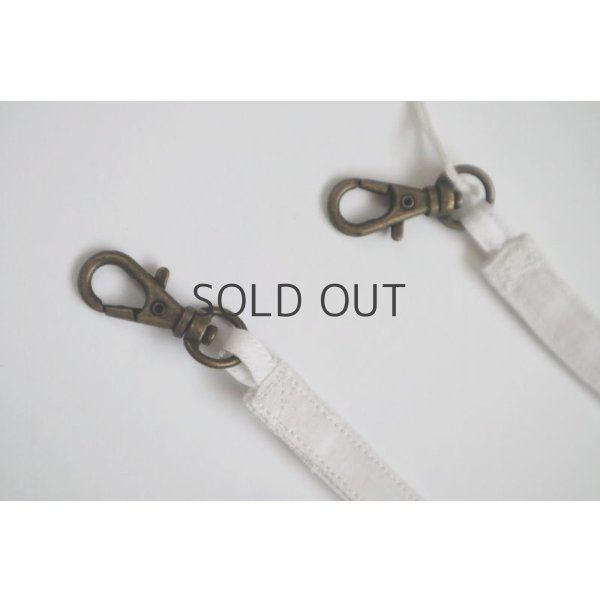 画像6: 【B】conocone アンティークリネンショルダーストラップ set (6)