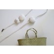 画像1: 【F】conocone アンティークリネンショルダーストラップ set (1)