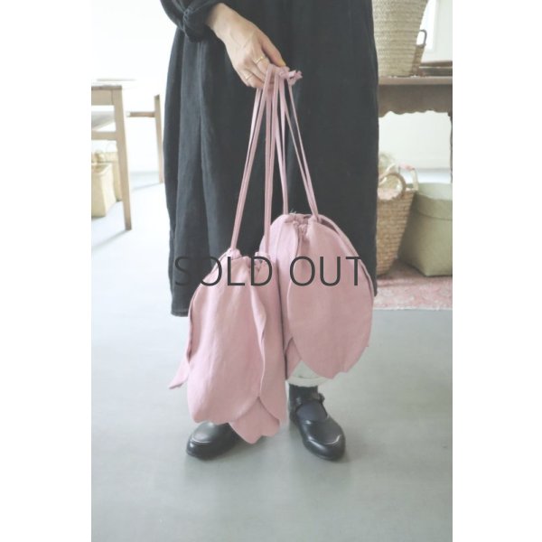 画像4: conocone/チューリップバッグpink（持ち手短め） (4)