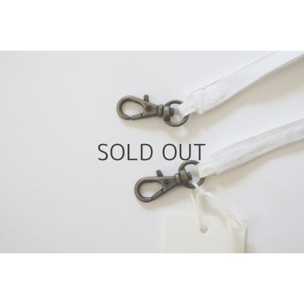 画像7: conocone アンティークリネンショルダーストラップ set (7)