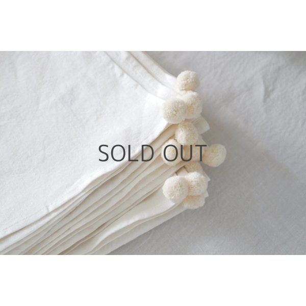 画像1: iotto / stole white  (1)