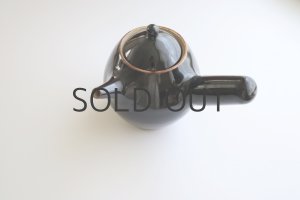 画像: 今井律湖/ 急須（黒)