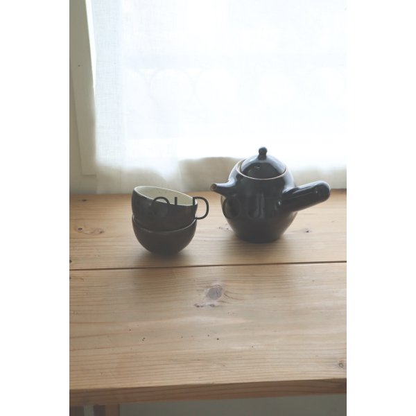 画像7: 今井律湖/ 急須（黒) (7)