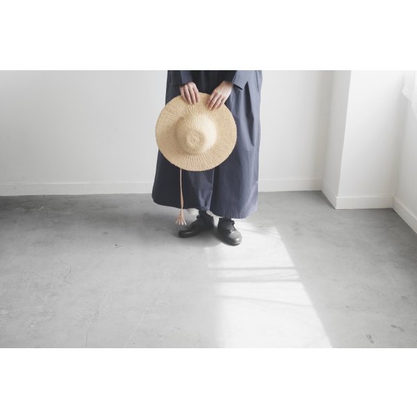 画像1: 【ご予約】smock onepiece / navy (1)
