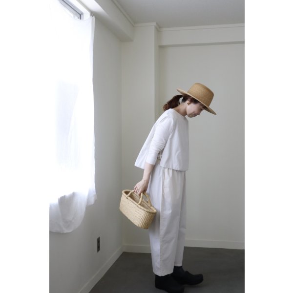 画像7: iotto / cotton pants ecru (7)