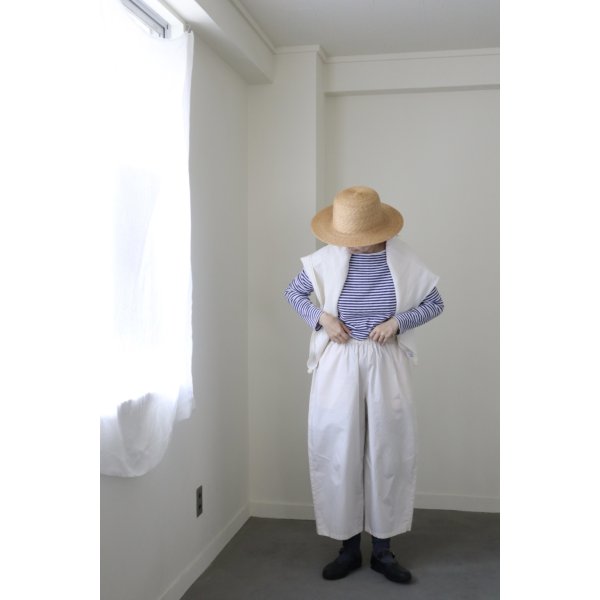 画像4: iotto / cotton pants ecru (4)