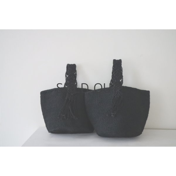 画像1: kuro kago bag (1)