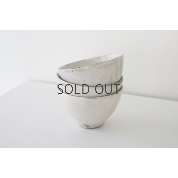 画像2: ●中村恵子/カフェオレボウル(粉引き) (2)