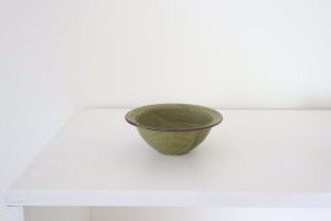 画像: ●中村恵子/ふち有ボウル(深緑)