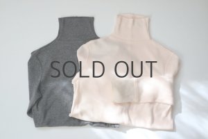 画像: 1dozen/ スポンディッシュコットン ハイネックプルオーバー