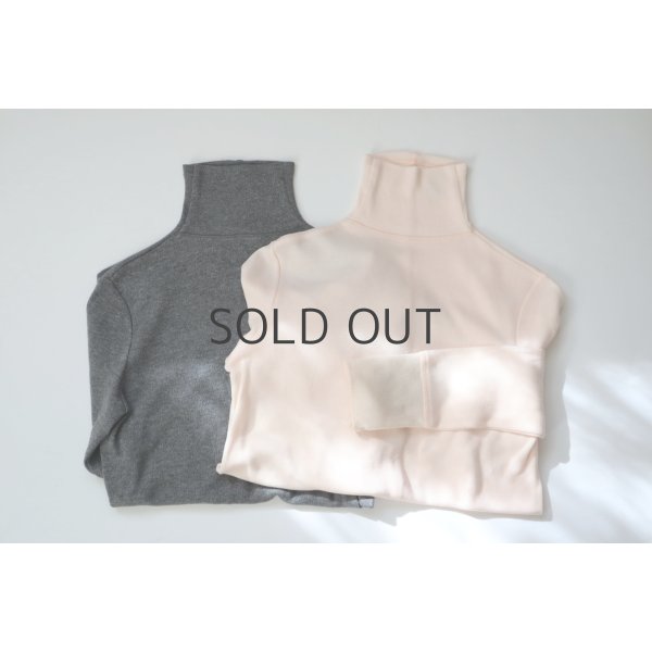 画像1: 1dozen/ スポンディッシュコットン ハイネックプルオーバー (1)